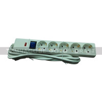2E surge protector 3xType F, 5x1.5mm sq, 16A, surge protector, 3m, white (2E-SP515OSM3WH)
