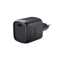 Trust Зарядний пристрій мережевий Trust Maxo 30Вт, GaN, USB-C, PD/PPS, чорний (25519_TRUST)