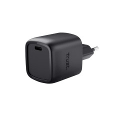 Trust Зарядний пристрій мережевий Trust Maxo 30Вт, GaN, USB-C, PD/PPS, чорний (25519_TRUST)