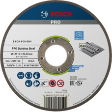 Bosch Диск відрізний Bosch Professional для нержавіючої сталі 125x2x22.23мм (2.608.600.094)