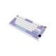 Клавиатура Ajazz AK820 Pro Flying Fish Switch Purple RGB USB/Wireless/Bluetooth UA Purple (AK820PRO-FF-PWB)