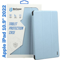 Чехол для планшета BeCover TPU Edge mount Apple Pencil Apple iPad 10.9" 2022/24/11" 2025 Light Blue (708485)