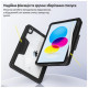 Чехол для планшета BeCover Rugged Origami Transparent Apple iPad 10.9" (2022/2024) / iPad (A16) 2025 11" Black (714966)
