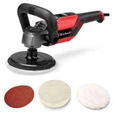 Einhell Полірувальна машина CC-PO 1100/150 CE, 1100 Вт, 150 мм, 500-3500 об/хв, підтримка обертів, 2.11 кг (2093250)