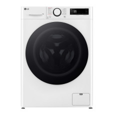 LG WM front load, 8kg, 1200, A, 48cm, display, steam, invertor, white (F2Y5PS0W)
