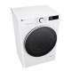 LG WM front load, 8kg, 1200, A, 48cm, display, steam, invertor, white (F2Y5PS0W)