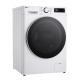 LG WM front load, 8kg, 1200, A, 48cm, display, steam, invertor, white (F2Y5PS0W)