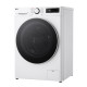 LG WM front load, 8kg, 1200, A, 48cm, display, steam, invertor, white (F2Y5PS0W)