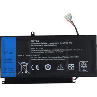 Аккумулятор для ноутбука Dell Vostro 5470 VH748, 51Wh (4600mAh), 3cell, 11.1V, Li-ion AlSoft (A47934)