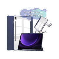 Чехол для планшета BeCover Soft Edge Samsung Galaxy Tab S10 FE (SM-X520/SM-X526) 10.9" Deep Blue (713301)