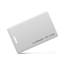 Бесконтактная карта Voltronic Em-Marine, 125kHz, TK4100, толщина 1.6mm, white, с прорезью (EM Marine)