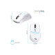 Мышка OfficePro M468W Wireless/Bluetooth White (M468W)