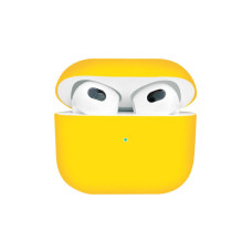 Чохол для навушників BeCover Silicon для Apple AirPods (3nd Gen) Yellow (707233)