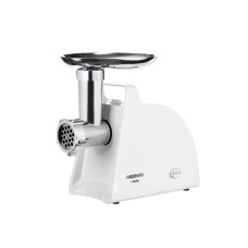 ARDESTO Meat grinder, 1700W, prod.-1.6kg/min, 2 cutting plates+for sausag.plates, plastik, white (MGL-1730R)
