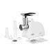 ARDESTO Meat grinder, 1700W, prod.-1.6kg/min, 2 cutting plates+for sausag.plates, plastik, white (MGL-1730R)