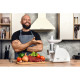 ARDESTO Meat grinder, 1700W, prod.-1.6kg/min, 2 cutting plates+for sausag.plates, plastik, white (MGL-1730R)