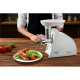 ARDESTO Meat grinder, 1700W, prod.-1.6kg/min, 2 cutting plates+for sausag.plates, plastik, white (MGL-1730R)