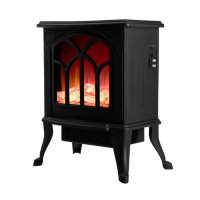 Neo Tools Electric fireplace, decorative, 30m2, 1500W, ceramic heating element (PTC), black (90-110)