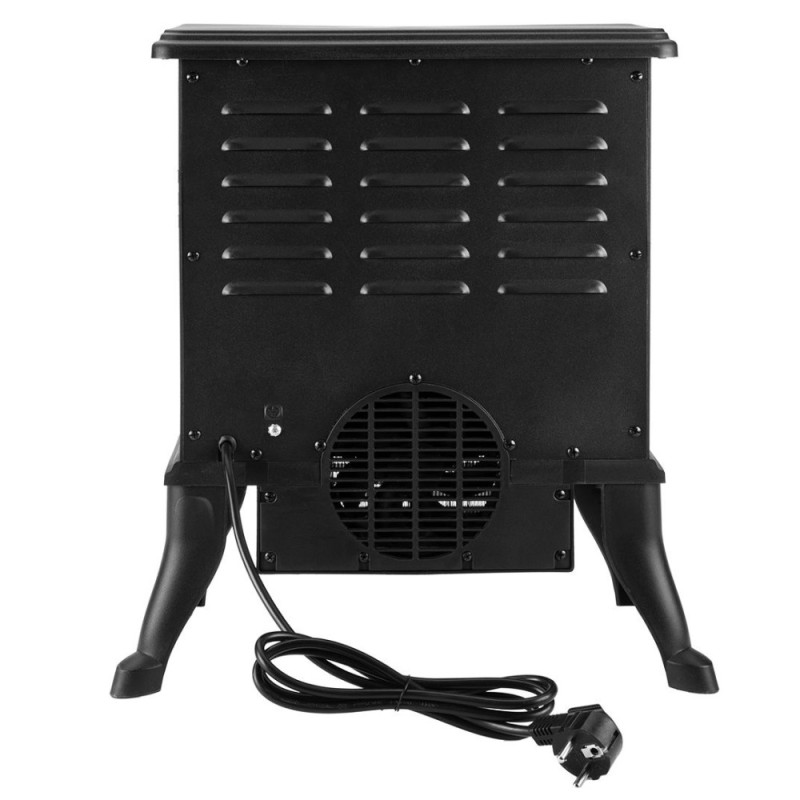 Neo Tools Камін електричний, декоративний, 30м кв., 1500Вт, керамічний нагрів. елемент (PTC), чорний (90-110)