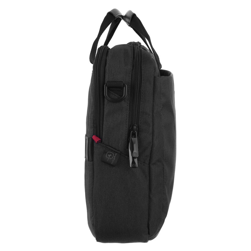 Wenger MX ECO Brief, 16  Laptop Briefcase, Charcoal (612263)