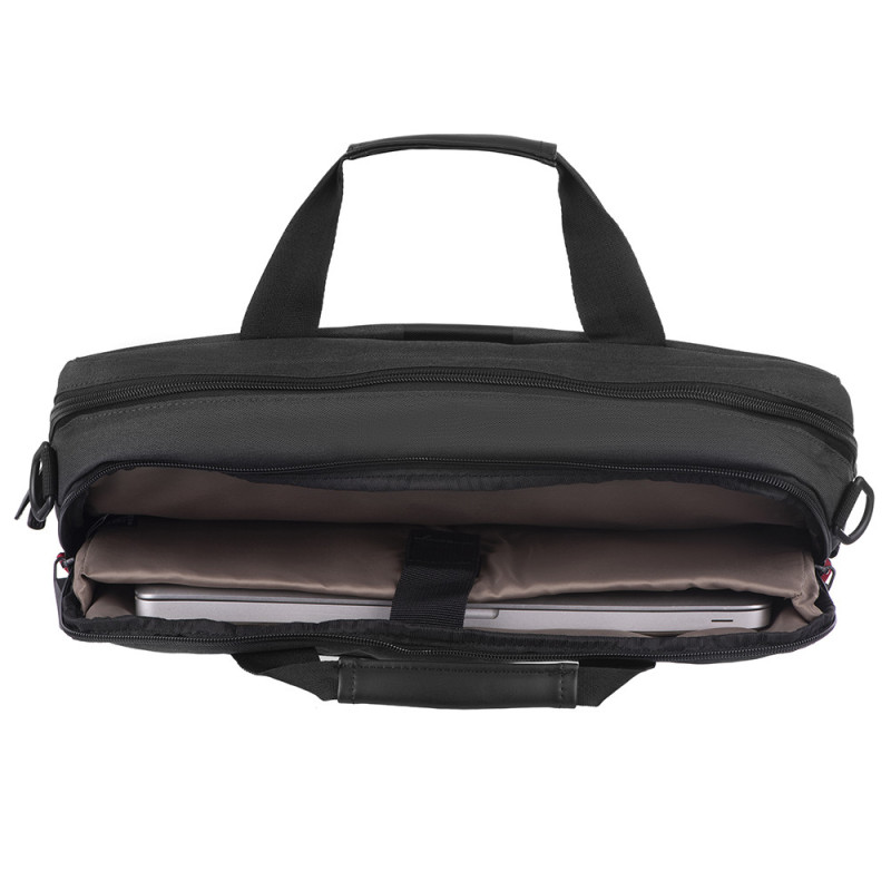 Wenger MX ECO Brief, 16  Laptop Briefcase, Charcoal (612263)