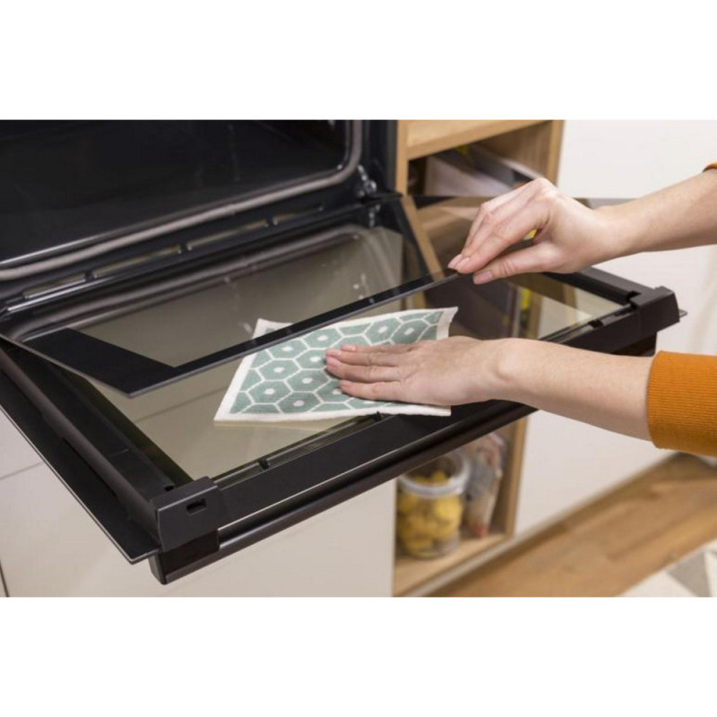 Gorenje Духова шафа електрична, 77л, A+, TouchFree, пара, дисплей, Wi-Fi керування, піроліз, готув. на різн рівнях, нерж (BPSA6747A08XWI)