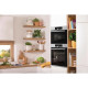 Gorenje Духова шафа електрична, 77л, A+, TouchFree, пара, дисплей, Wi-Fi керування, піроліз, готув. на різн рівнях, нерж (BPSA6747A08XWI)