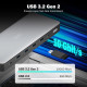 Digitus USB-C Docking Station, 13-Port, 3x HDMI, 2x DP 4x USB-A, 1x USB-C, 1x RJ45, 1x DC, 1x Audio (DA-70918)