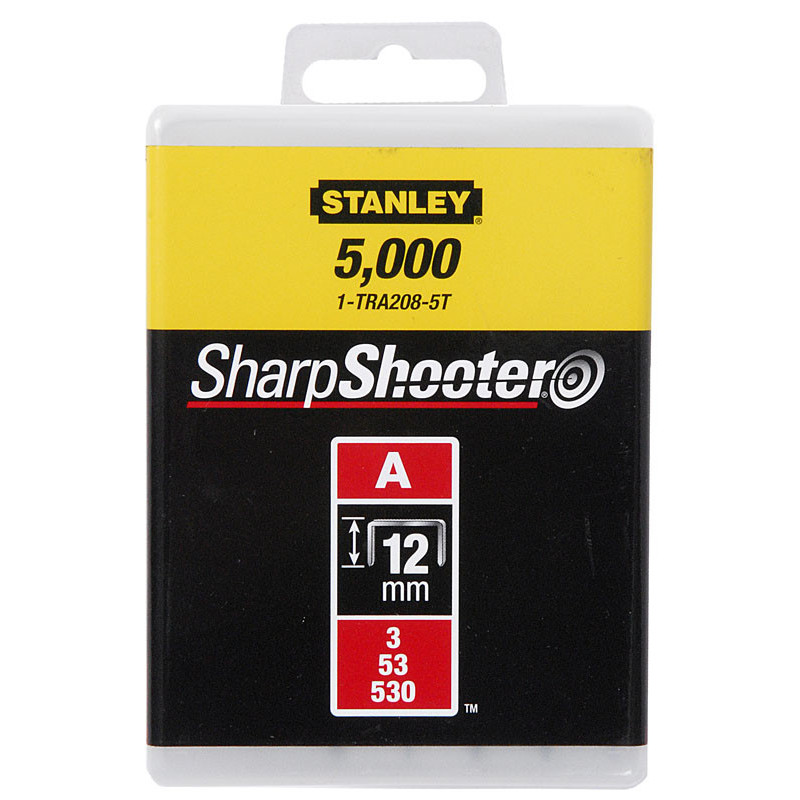 Stanley 1-TRA208T Скобы 12мм (1000шт.) (блистер)