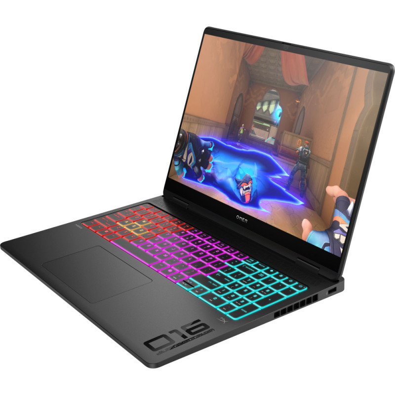 HP Ноутбук HP OMEN 16-ak0005ua 16" 2K IPS AG, AMD AI 7 350, 32GB, F1024GB, NVD5060-8, DOS, чорний (BV8Y6EA)