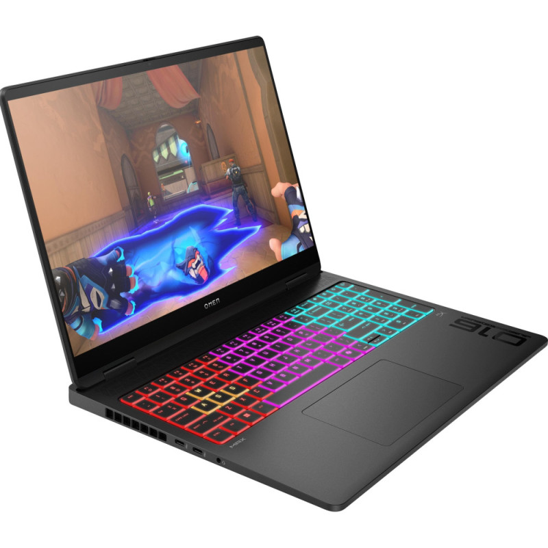 HP Ноутбук HP OMEN 16-ak0005ua 16" 2K IPS AG, AMD AI 7 350, 32GB, F1024GB, NVD5060-8, DOS, чорний (BV8Y6EA)
