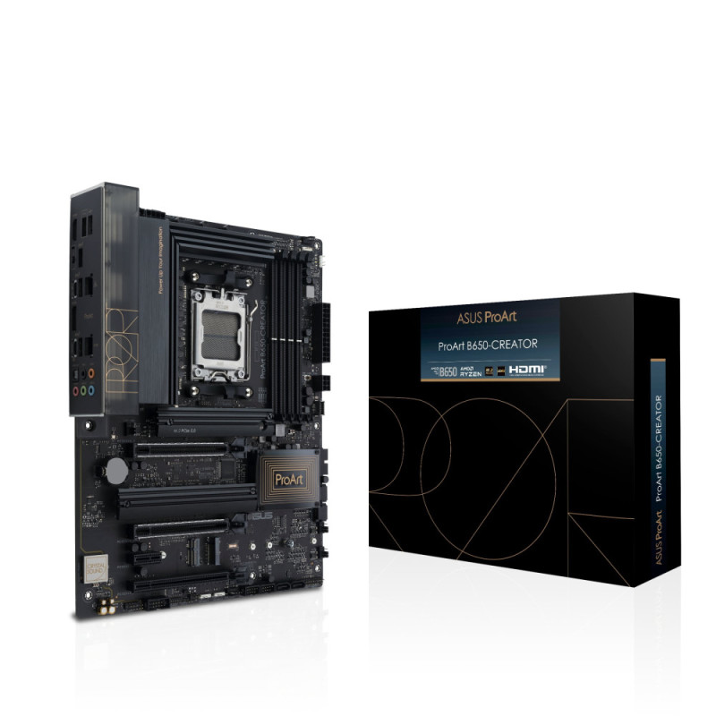 ASUS PROART B650-CREATOR sAM5 B650 4xDDR5 M.2 HDMI DP ATX (90MB1C40-M0EAY0)