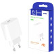 Зарядное устройство Denmen USB-C PD20W 3.6A white (DM-DC06-WH)