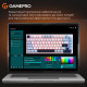 Клавиатура GamePro MK160 V2 Warden QLAB Sakura Linear RGB USB UA White (MK160-V2-BL-QS)