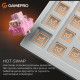 Клавиатура GamePro MK160 V2 Warden QLAB Sakura Linear RGB USB UA White (MK160-V2-BL-QS)