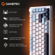 Клавиатура GamePro MK160 V2 Warden QLAB Sakura Linear RGB USB UA White (MK160-V2-BL-QS)