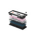 Клавиатура GamePro MK160 V2 Warden QLAB Sakura Linear RGB USB UA White (MK160-V2-BL-QS)