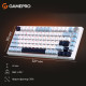 Клавиатура GamePro MK160 V2 Warden QLAB Sakura Linear RGB USB UA White (MK160-V2-BL-QS)