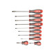 Milwaukee screwdrivers set 10pcs, magnetic, PH, PZ, SL (4932471808)