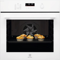 Electrolux Electrolux oven electrical, 72l, A+, steam, display, convection, telescopic rails, white (EOD6F77WV)