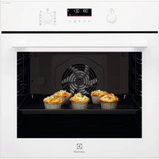 Electrolux Electrolux oven electrical, 72l, A+, steam, display, convection, telescopic rails, white (EOD6F77WV)