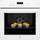 Electrolux Electrolux oven electrical, 72l, A+, steam, display, convection, telescopic rails, white (EOD6F77WV)