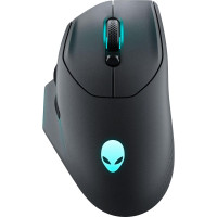 Dell Миша Alienware Wireless Gaming Mouse - AW620M - Dark Side of the Moon (545-BBFB)