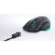 Dell Миша Alienware Wireless Gaming Mouse - AW620M - Dark Side of the Moon (545-BBFB)