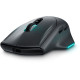 Dell Миша Alienware Wireless Gaming Mouse - AW620M - Dark Side of the Moon (545-BBFB)