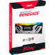 Модуль памяти для компьютера DDR5 48GB (2x24GB) 8800 MHz Renegade RGB Black/Silver Kingston Fury (ex.HyperX) (KF588CU42RSAK2-48)