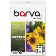 Фотобумага Barva A4 260г Everyday supergloss 60c (IP-RE260-392)