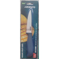ARDESTO Ceramic Utility Knife Fresh, 10cm, ceramics, plastic, blue (AR2120DB)