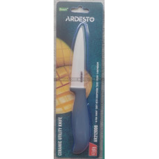 ARDESTO Ceramic Utility Knife Fresh, 10cm, ceramics, plastic, blue (AR2120DB)