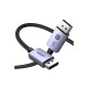 Кабель мультимедийный DisplayPort M to DisplayPort M 3.0m 16K DP118 black Ugreen (25862)